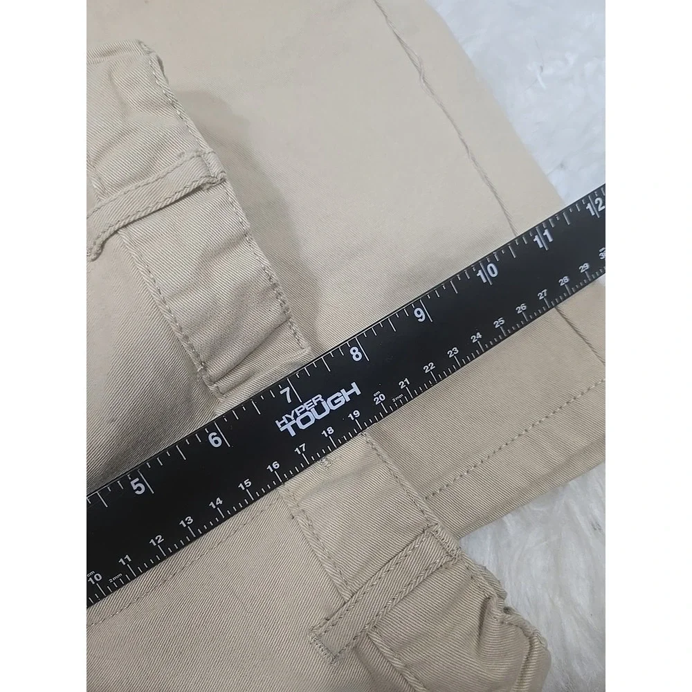 Lot Of 4 Children's Place Kids School Uniform Tan Shorts‎ Stretch Girls 8 Slim